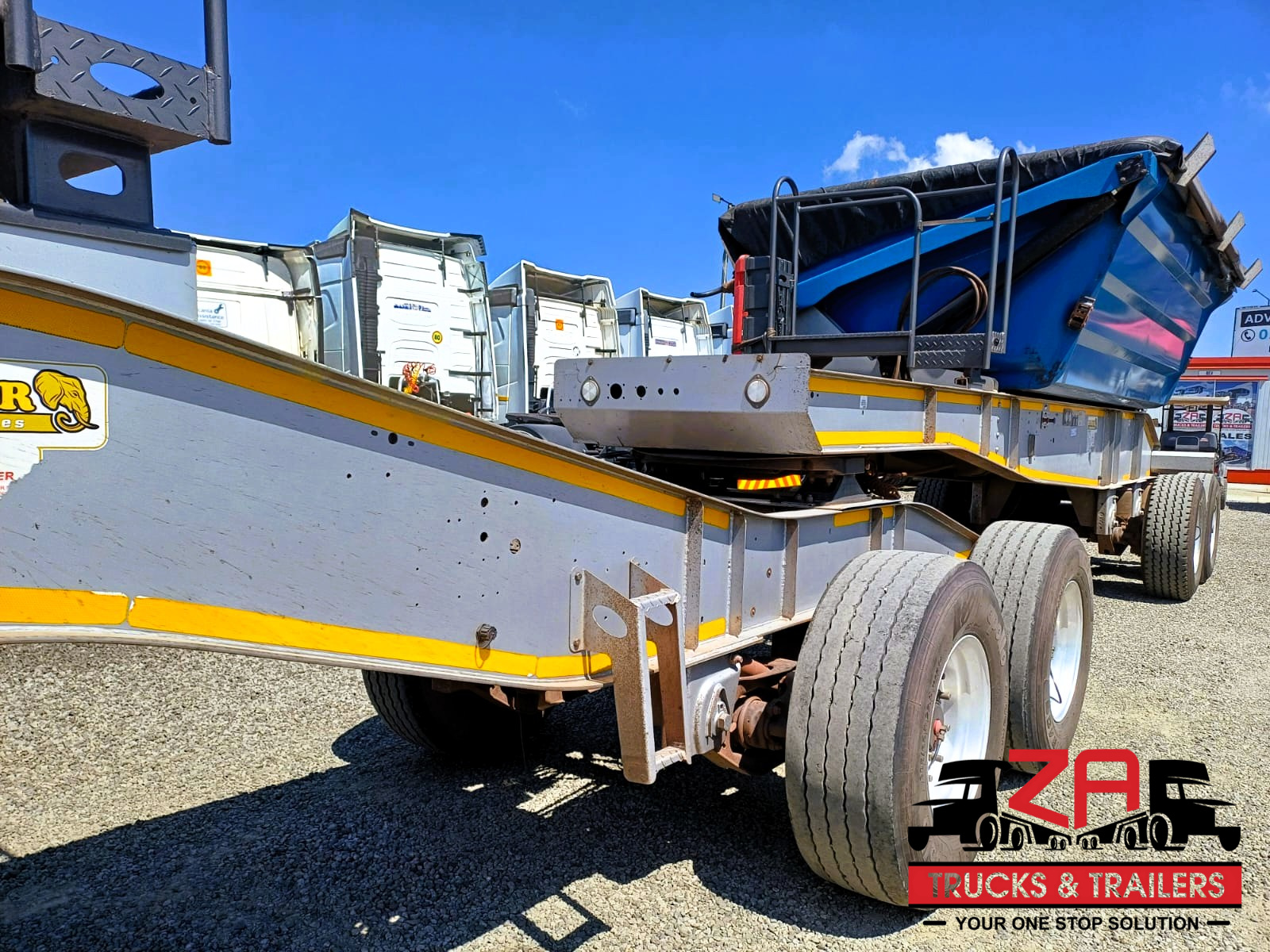 2023 LEADER 20 CUBE SIDE TIPPER TRAILER #53343